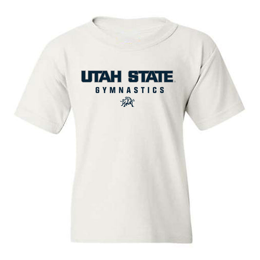 Utah State - NCAA Women's Gymnastics : Lundyn VanderToolen - Classic Shersey Youth T-Shirt-0