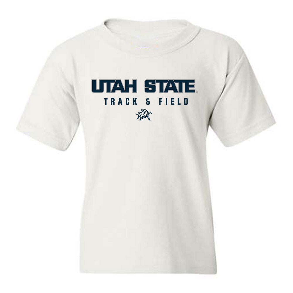 Utah State - NCAA Men's Track & Field : Blake Johns - Classic Shersey Youth T-Shirt-0
