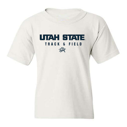Utah State - NCAA Men's Track & Field : Blake Johns - Classic Shersey Youth T-Shirt-0