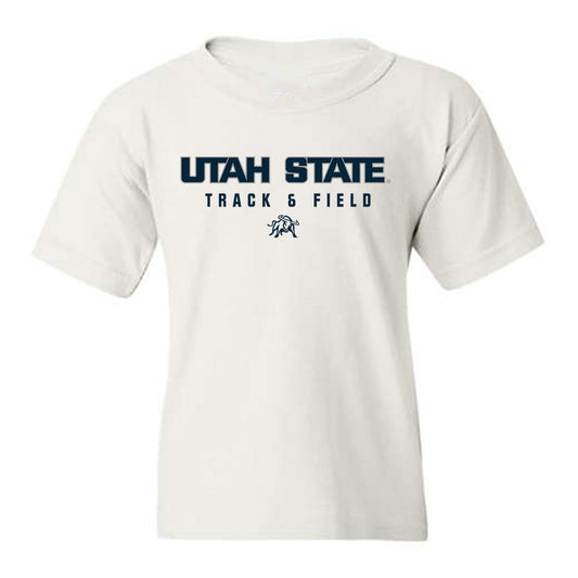 Utah State - NCAA Men's Track & Field : Gavin Beierle - Classic Shersey Youth T-Shirt