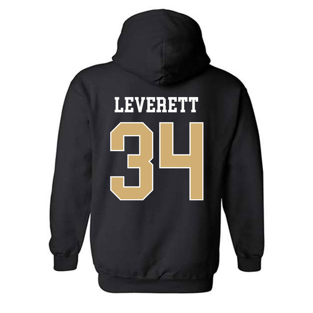 Vanderbilt - NCAA Men's Basketball : Jayden Leverett - Hooded Sweatshirt-1