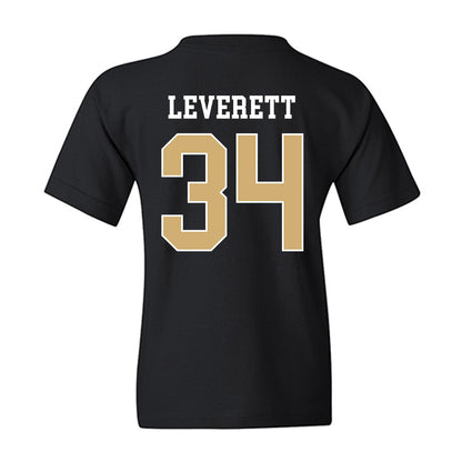 Vanderbilt - NCAA Men's Basketball : Jayden Leverett - Youth T-Shirt-1