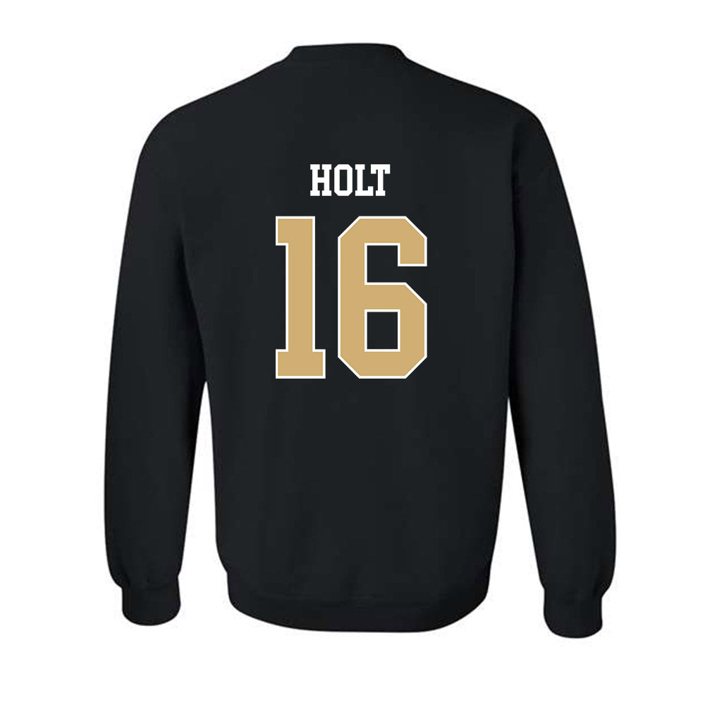Vanderbilt - NCAA Baseball : Michael Holt - Classic Shersey Crewneck Sweatshirt-1
