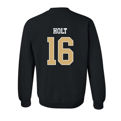 Vanderbilt - NCAA Baseball : Michael Holt - Classic Shersey Crewneck Sweatshirt-1