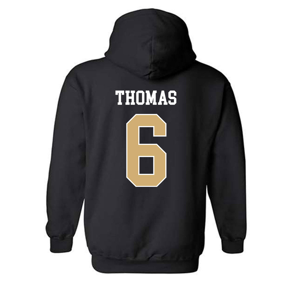 Vanderbilt - NCAA Football : Jacory Thomas - Classic Shersey Hooded Sweatshirt-1