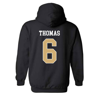Vanderbilt - NCAA Football : Jacory Thomas - Classic Shersey Hooded Sweatshirt-1