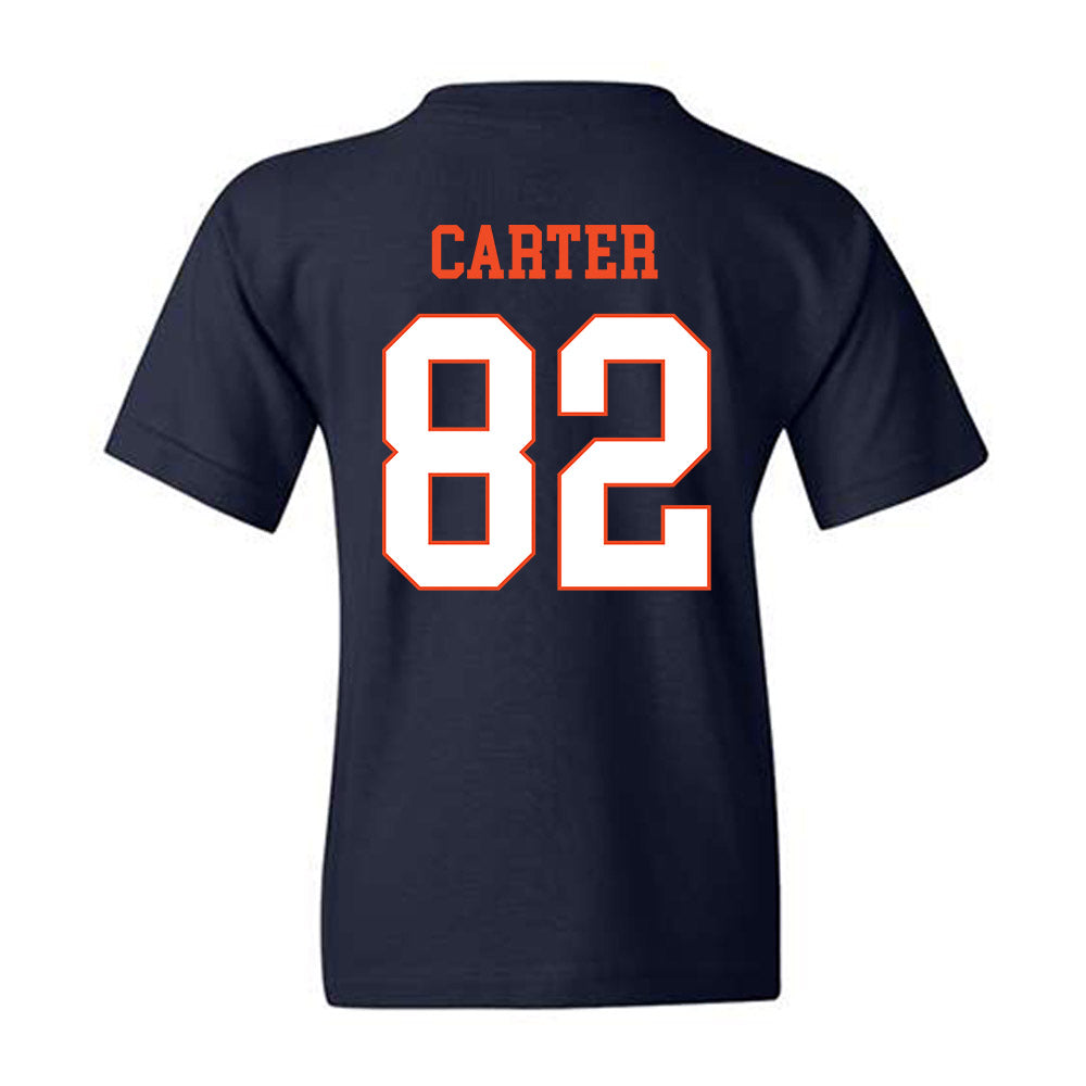 Virginia - NCAA Football : DaMari Carter - Youth T-Shirt-1