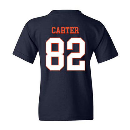 Virginia - NCAA Football : DaMari Carter - Youth T-Shirt-1
