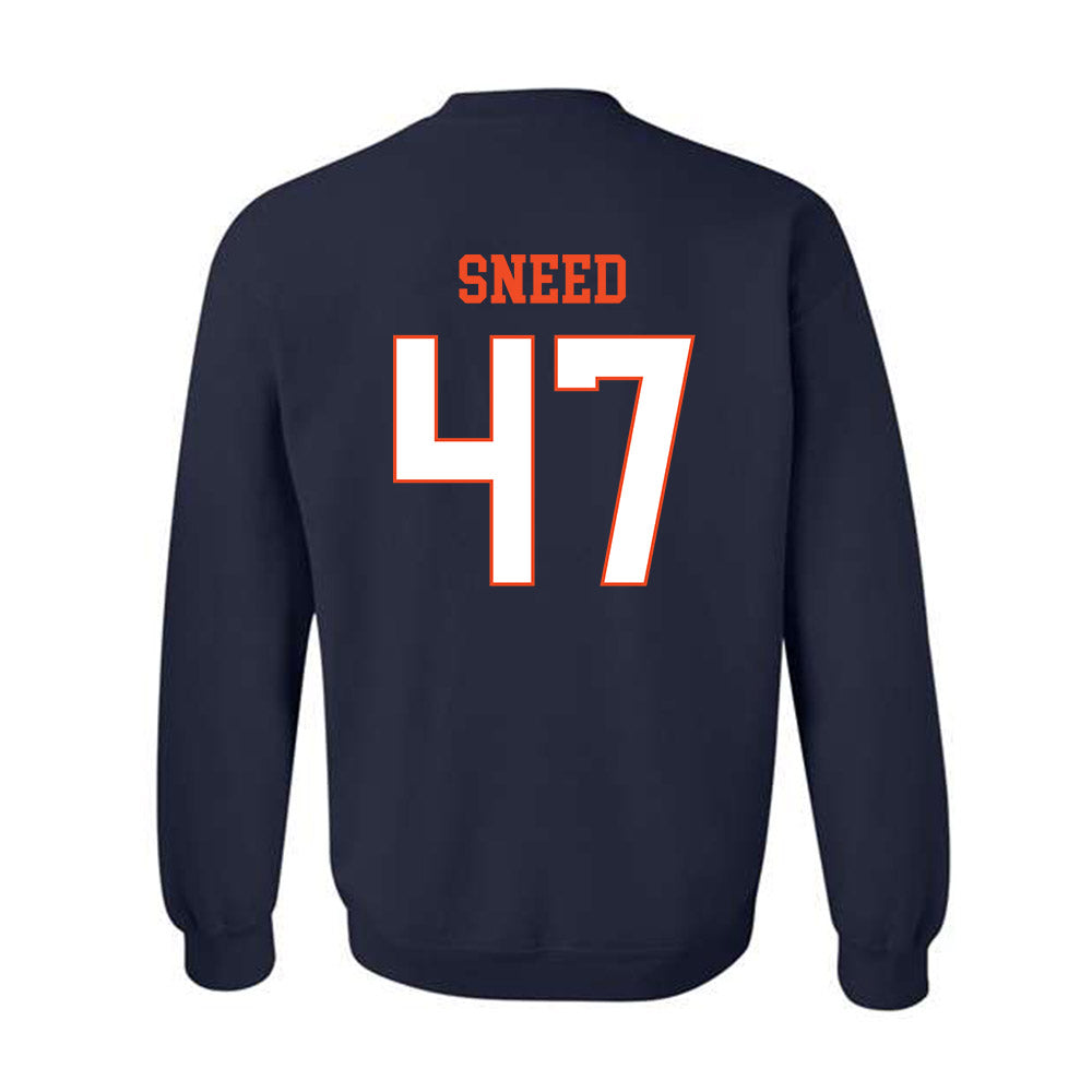 Virginia - NCAA Football : Gabe Sneed - Crewneck Sweatshirt-1