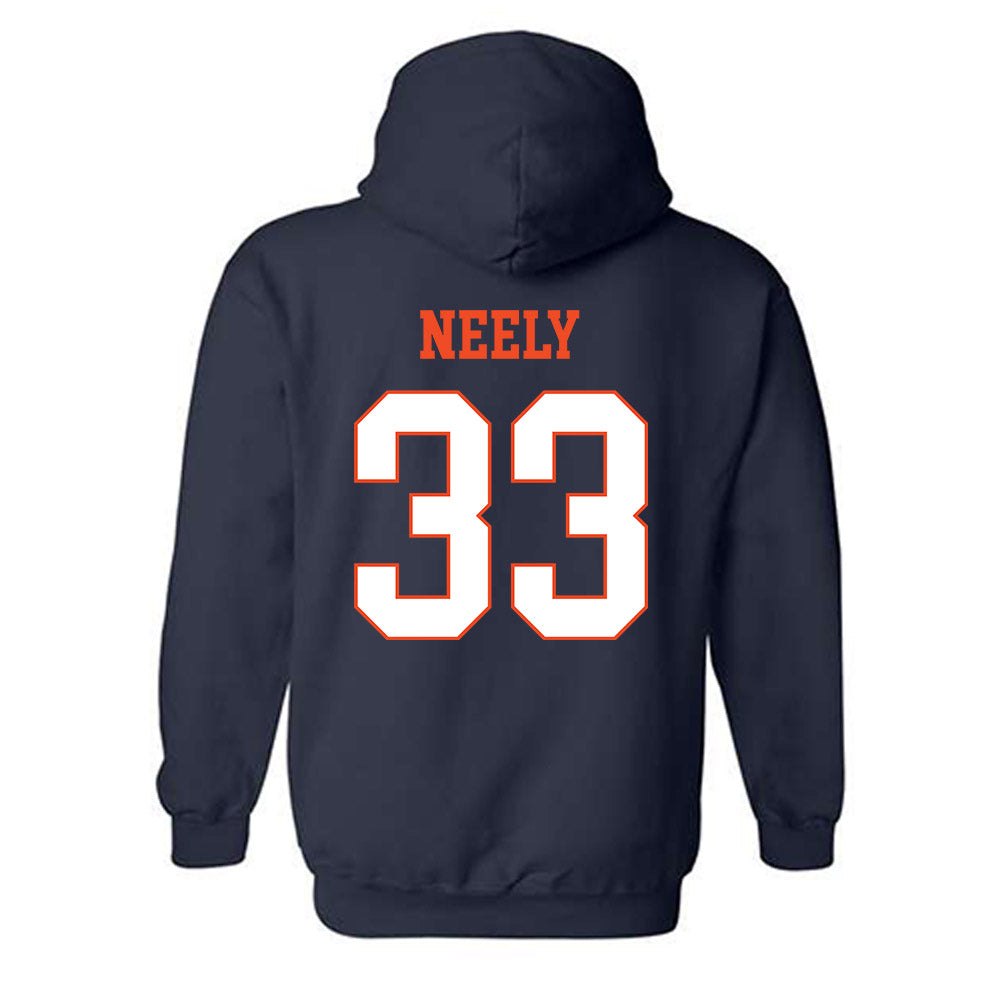 Virginia - NCAA Baseball : Bryce Neely - Hooded Sweatshirt-1