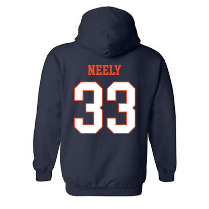 Virginia - NCAA Baseball : Bryce Neely - Hooded Sweatshirt-1