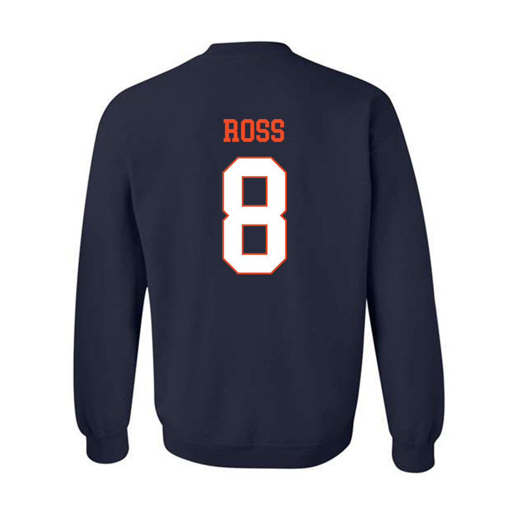 Virginia - NCAA Women's Soccer : Allie Ross - Crewneck Sweatshirt-1