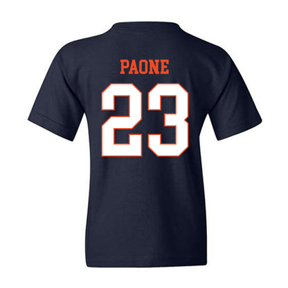 Virginia - NCAA Baseball : John Paone - Youth T-Shirt-1