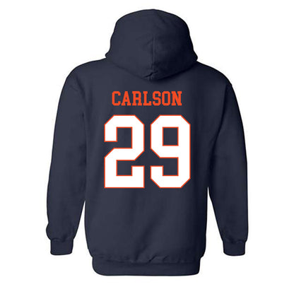 Virginia - NCAA Women's Soccer : Molly Carlson - Hooded Sweatshirt-1
