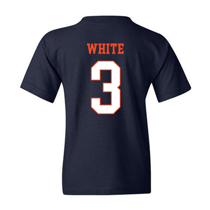 Virginia - NCAA Women's Basketball : Gabrielle White - Youth T-Shirt-1