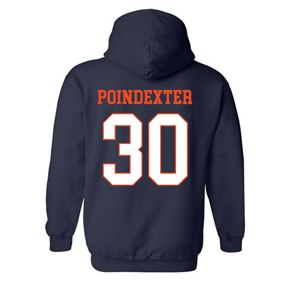 Virginia - NCAA Women's Lacrosse : Delaney Poindexter - Hooded Sweatshirt-1