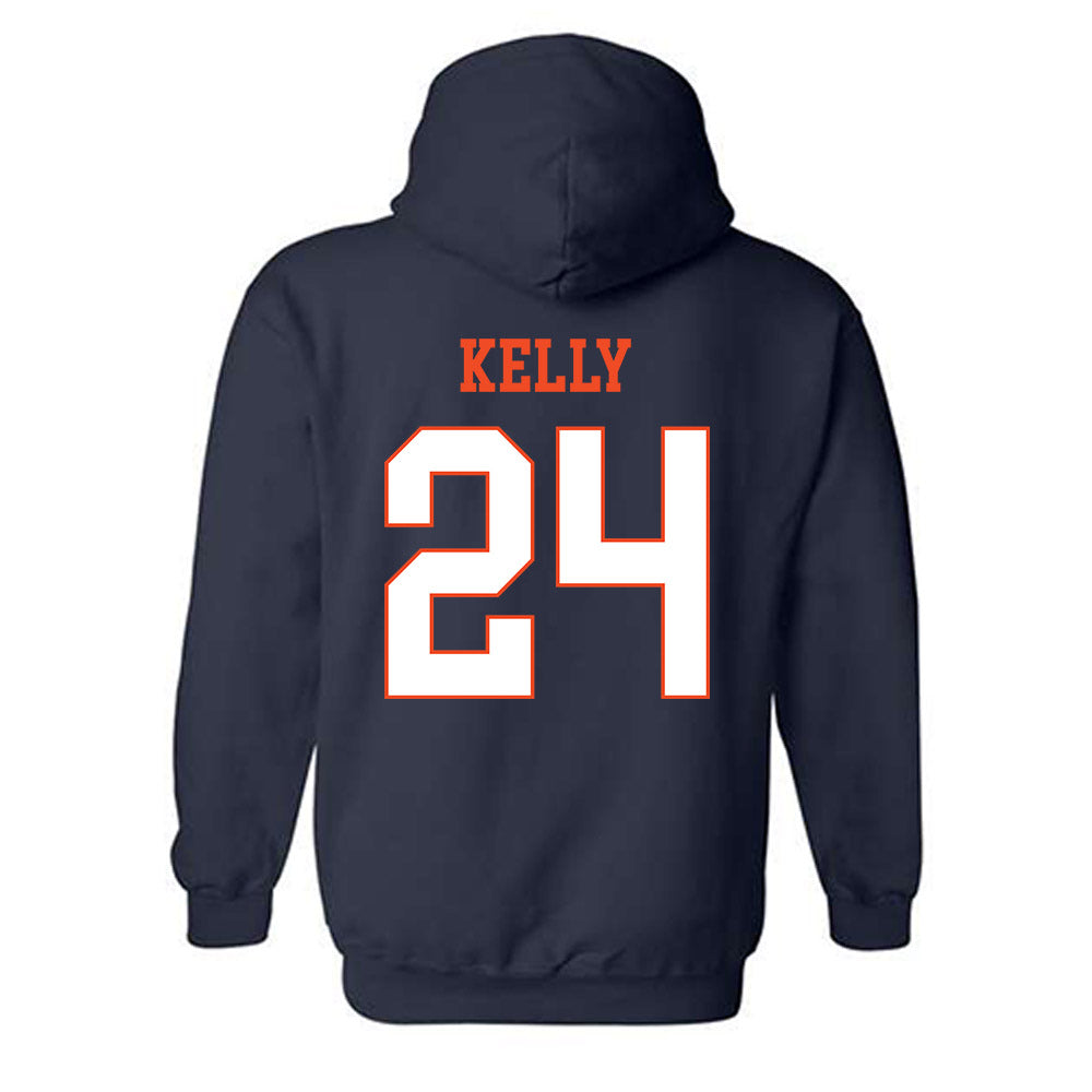 Virginia - NCAA Women's Soccer : Kathryn Kelly - Hooded Sweatshirt-1