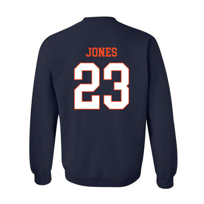 Virginia - NCAA Football : Jaylen Jones - Crewneck Sweatshirt-1