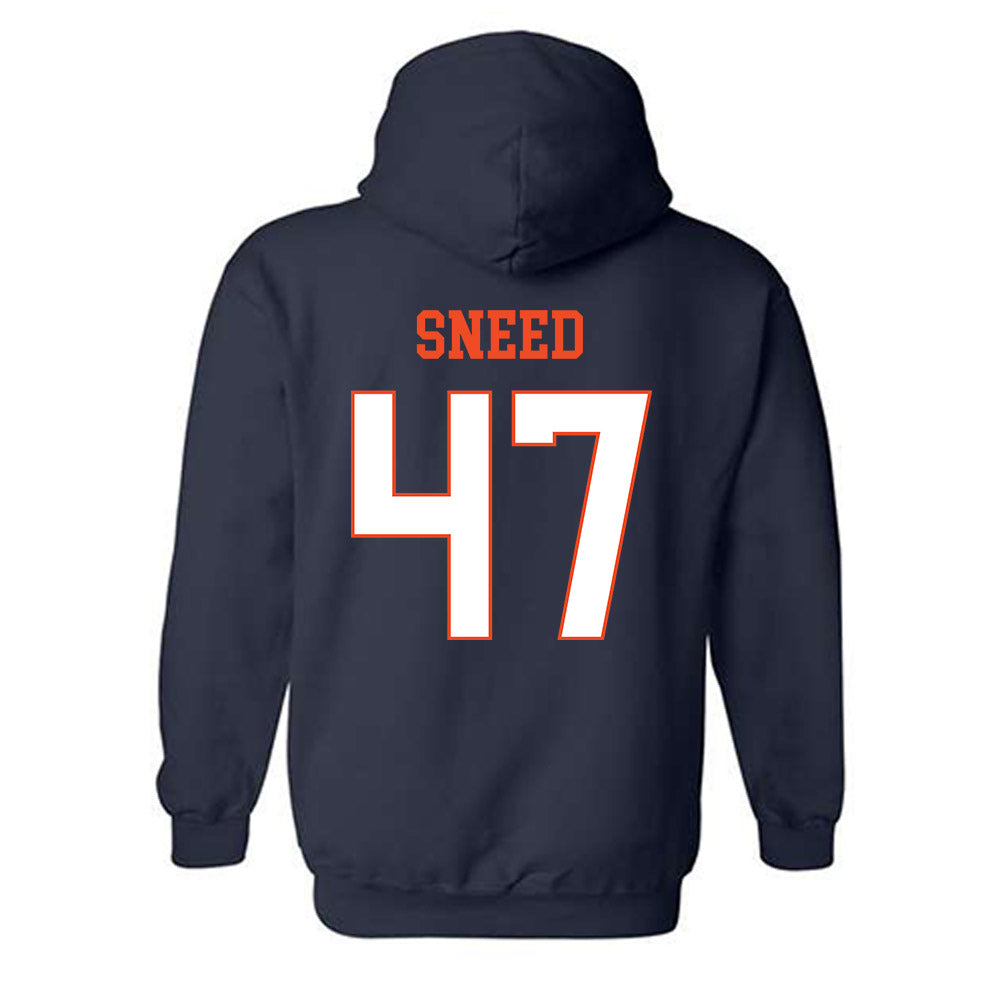 Virginia - NCAA Football : Gabe Sneed - Hooded Sweatshirt-1