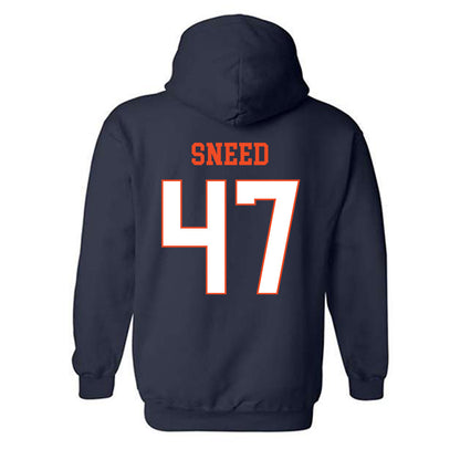 Virginia - NCAA Football : Gabe Sneed - Hooded Sweatshirt-1