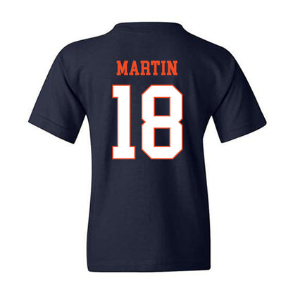 Virginia - NCAA Football : Da'Shawn Martin - Youth T-Shirt-1