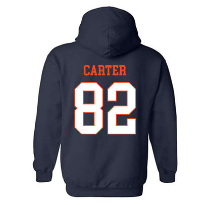 Virginia - NCAA Football : DaMari Carter - Hooded Sweatshirt-1
