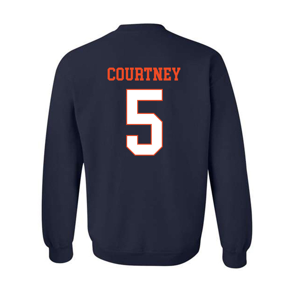 Virginia - NCAA Football : Kameron Courtney - Crewneck Sweatshirt-1
