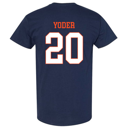 Virginia - NCAA Baseball : Noah Yoder - T-Shirt-1