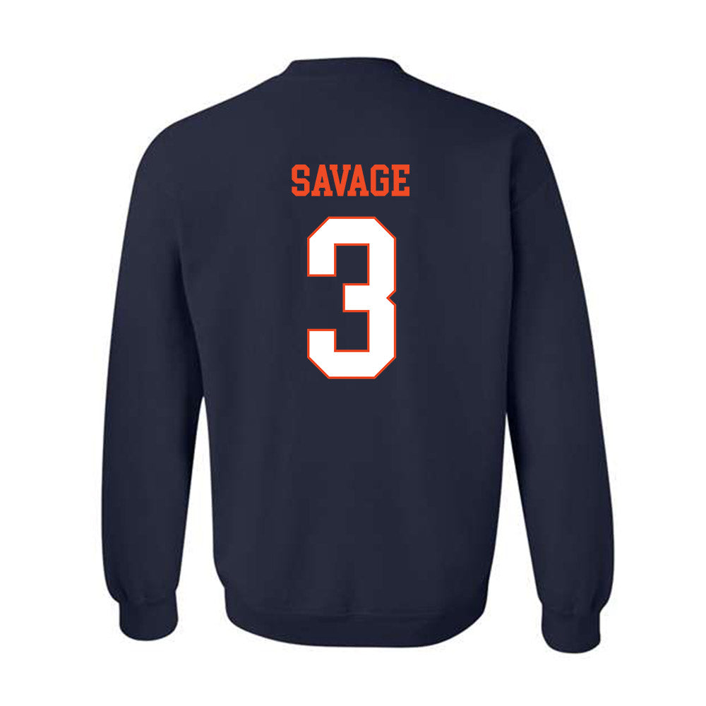 Virginia - NCAA Women's Field Hockey : Riley Savage - Crewneck Sweatshirt-1