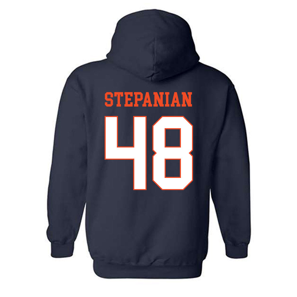 Virginia - NCAA Men's Lacrosse : John "Reese" Stepanian - Hooded Sweatshirt-1