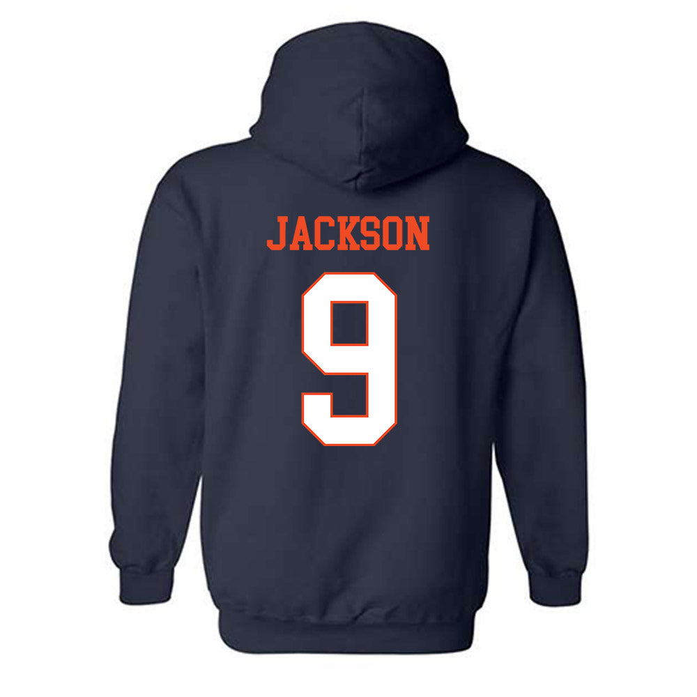 Virginia - NCAA Football : Jermarian Jackson - Hooded Sweatshirt-1