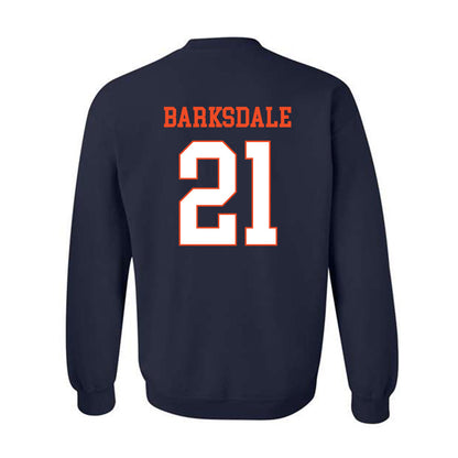 Virginia - NCAA Men's Basketball : Silas Barksdale - Crewneck Sweatshirt-1