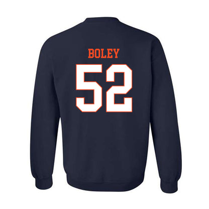 Virginia - NCAA Football : Mckale Boley - Crewneck Sweatshirt-1