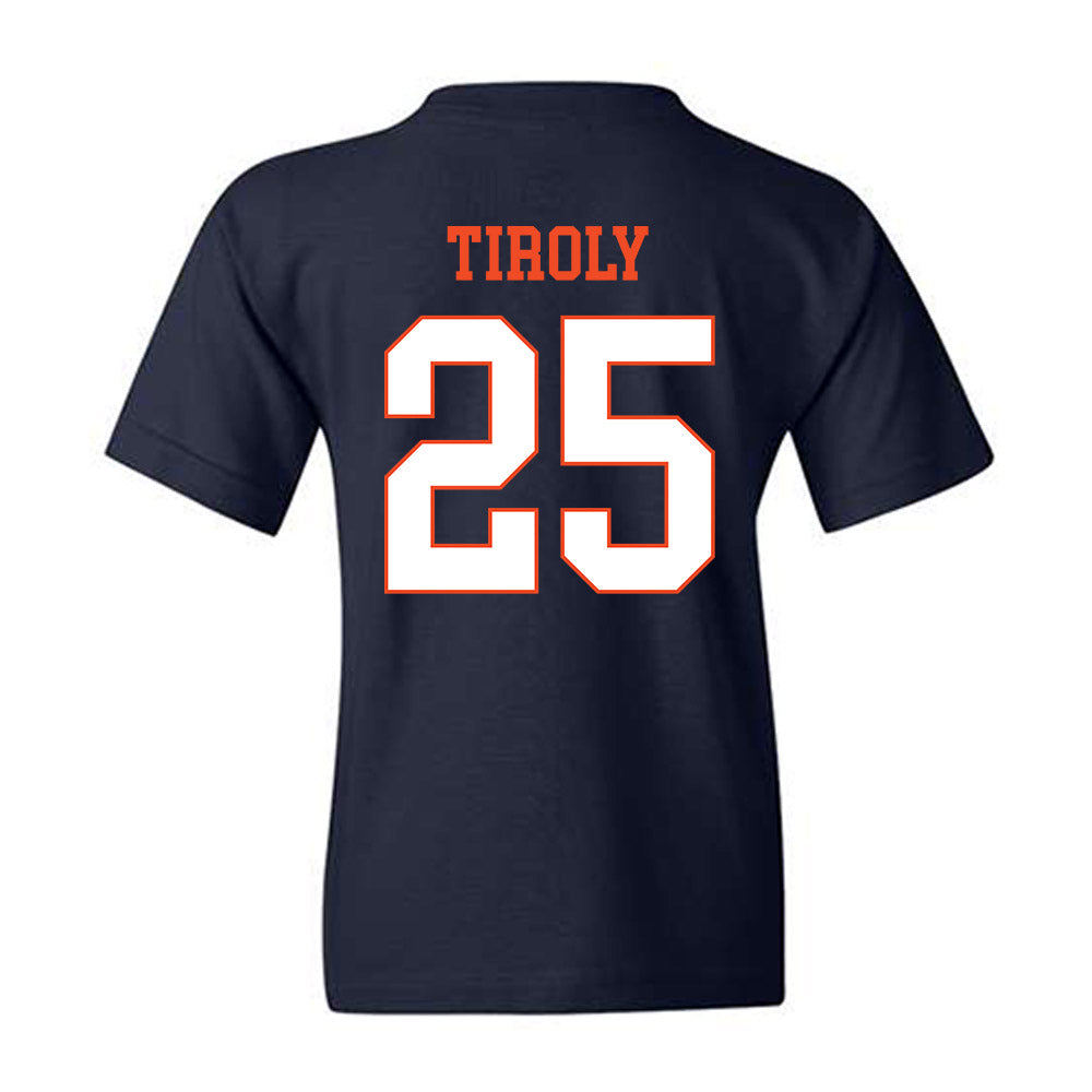 Virginia - NCAA Baseball : Joe Tiroly - Youth T-Shirt-1