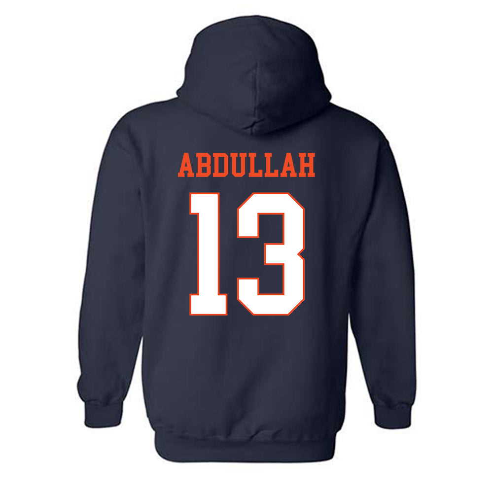 Virginia - NCAA Football : Josiah Abdullah - Hooded Sweatshirt-1