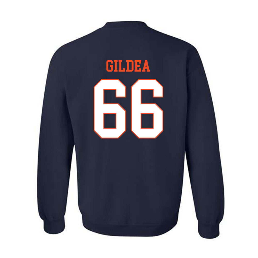 Virginia - NCAA Football : Mikey Gildea - Crewneck Sweatshirt-1