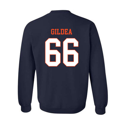 Virginia - NCAA Football : Mikey Gildea - Crewneck Sweatshirt-1