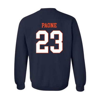 Virginia - NCAA Baseball : John Paone - Crewneck Sweatshirt-1