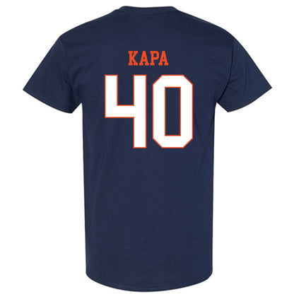 Virginia - NCAA Baseball : Tyler Kapa - T-Shirt-1