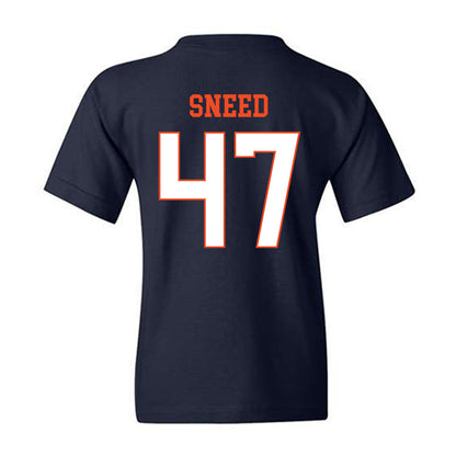 Virginia - NCAA Football : Gabe Sneed - Youth T-Shirt-1