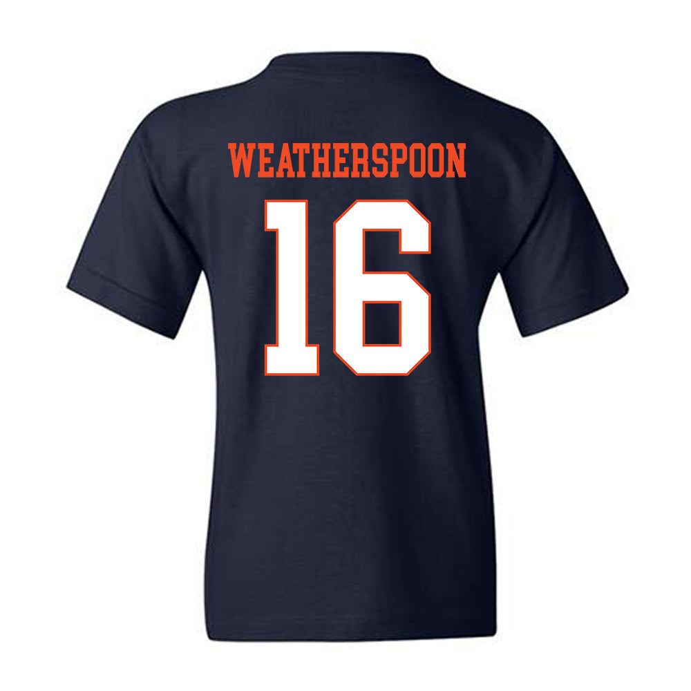 Virginia - NCAA Baseball : Jake Weatherspoon - Youth T-Shirt-1