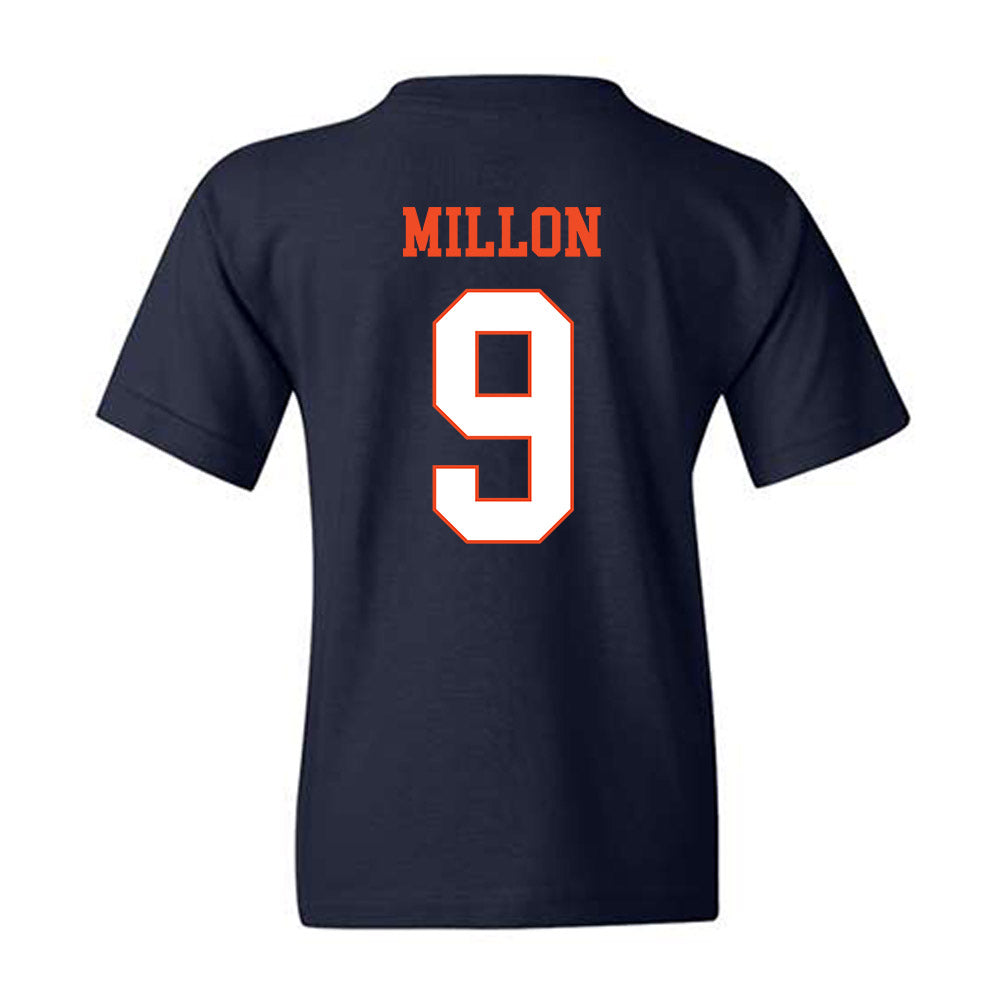 Virginia - NCAA Men's Lacrosse : McCabe Millon - Youth T-Shirt-1