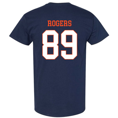 Virginia - NCAA Football : John Rogers - T-Shirt-1