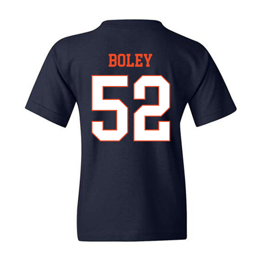 Virginia - NCAA Football : Mckale Boley - Youth T-Shirt-1