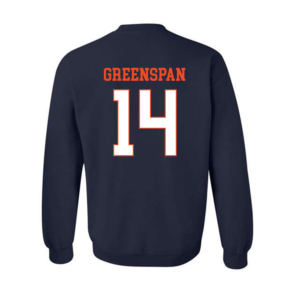 Virginia - NCAA Men's Lacrosse : Andrew Greenspan - Crewneck Sweatshirt-1