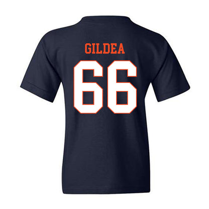 Virginia - NCAA Football : Michael Gildea - Youth T-Shirt-1