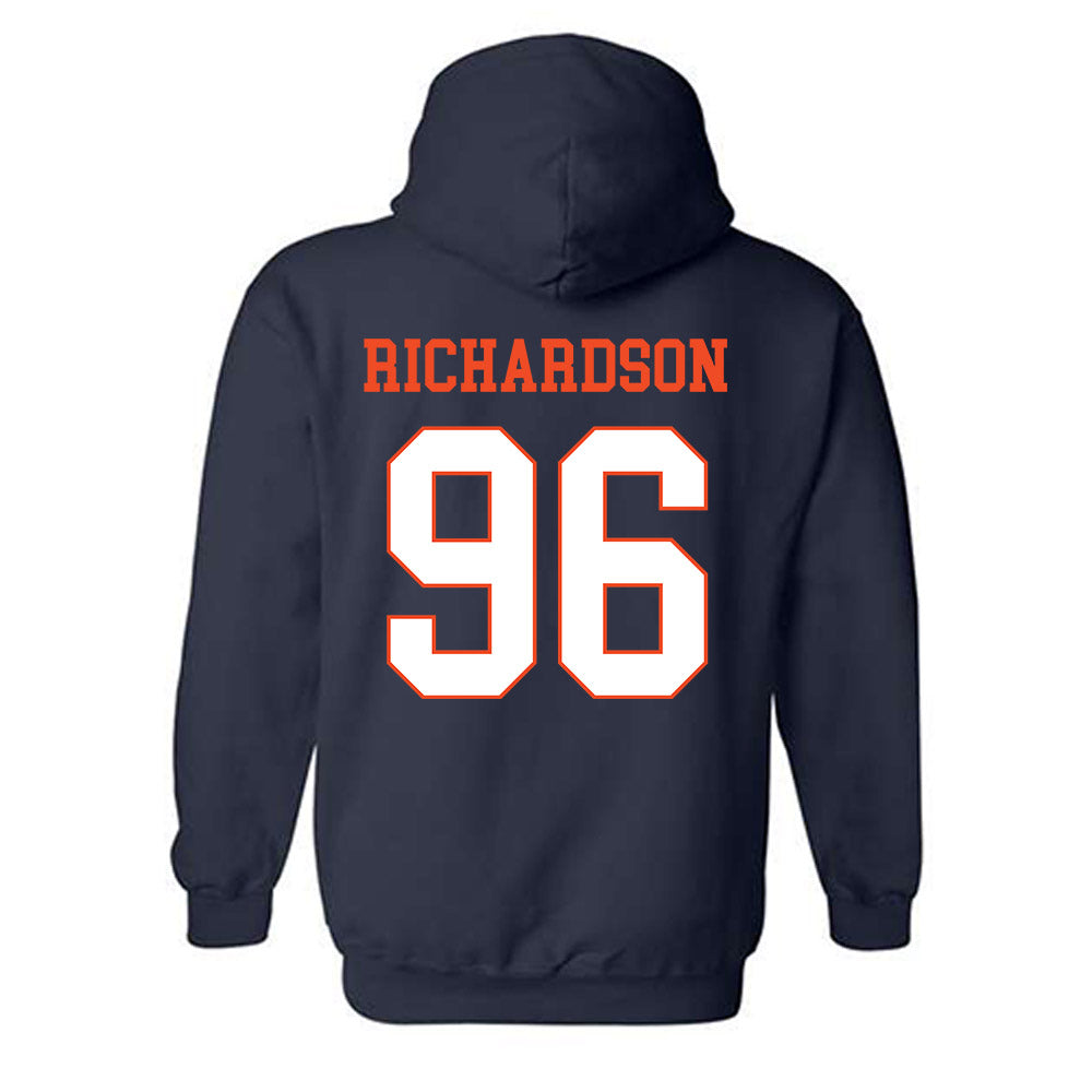 Virginia - NCAA Football : JaySean Richardson - Hooded Sweatshirt-1