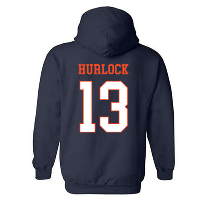 Virginia - NCAA Men's Soccer : Stephen Hurlock - Hooded Sweatshirt-1
