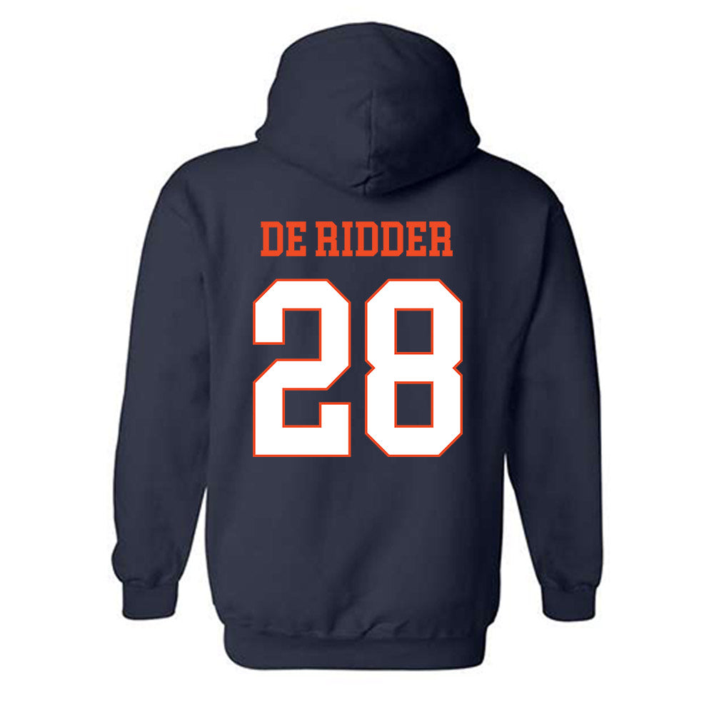 Virginia - NCAA Men's Basketball : Thijs De Ridder - Hooded Sweatshirt-1