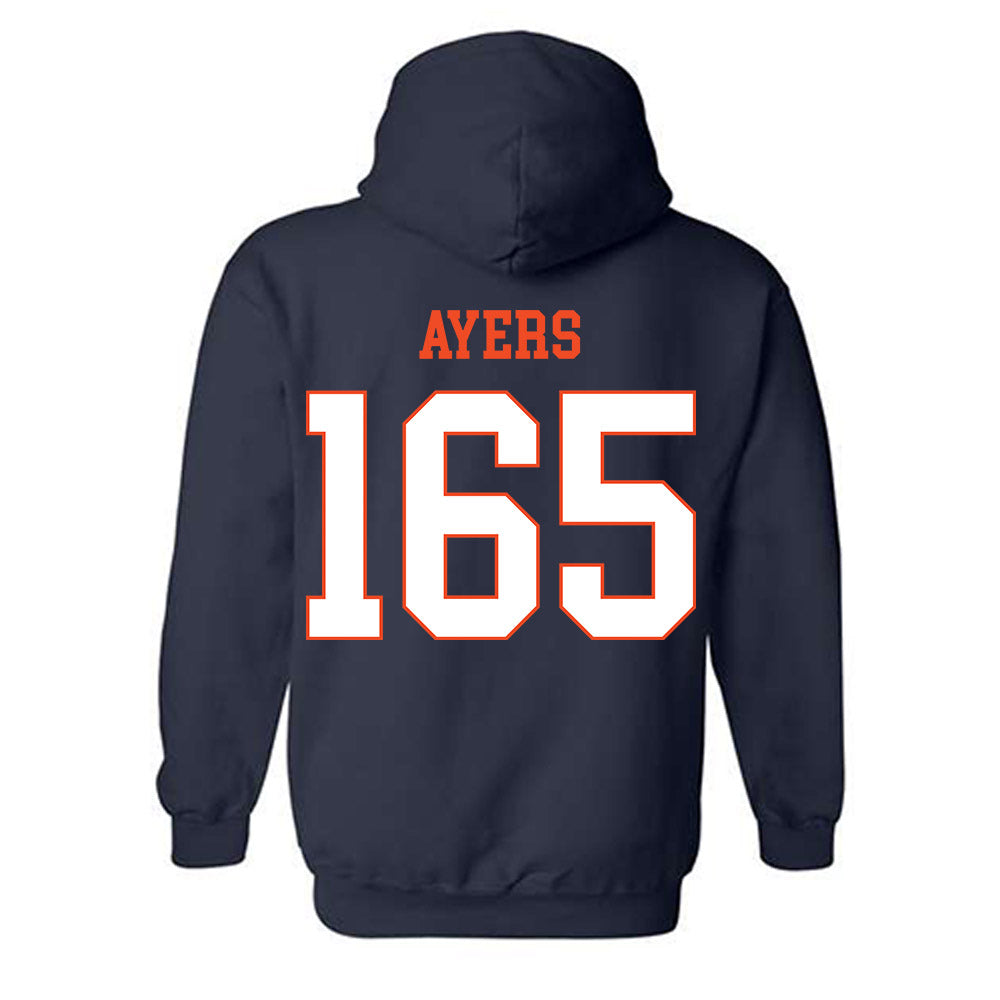 Virginia - NCAA Wrestling : Macon Ayers - Hooded Sweatshirt-1